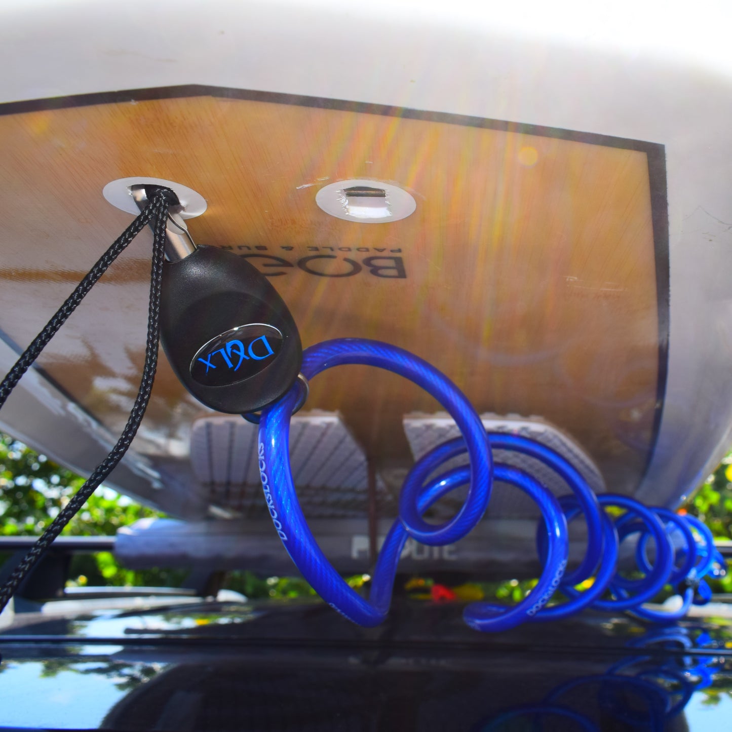 Antivol de sécurité antivol DocksLocks® Jaws pour paddleboard et planche de surf
